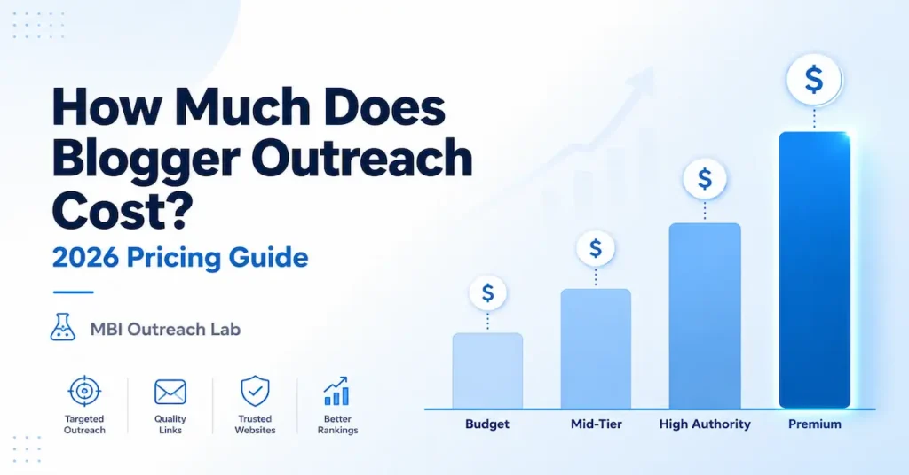 how much does blogger outreach cost