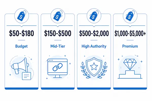 how much does blogger outreach cost