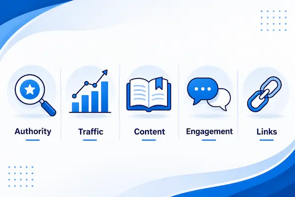 Tools and sources for checking blogger vetting signals