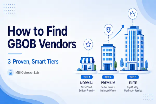 how to find gbob vendors
